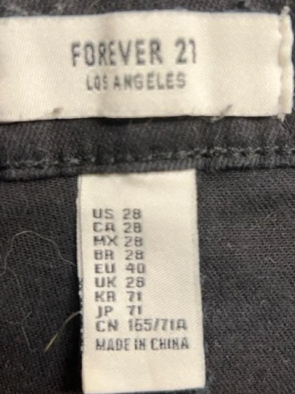 Forever 21 Black Button-Front Mini Skirt